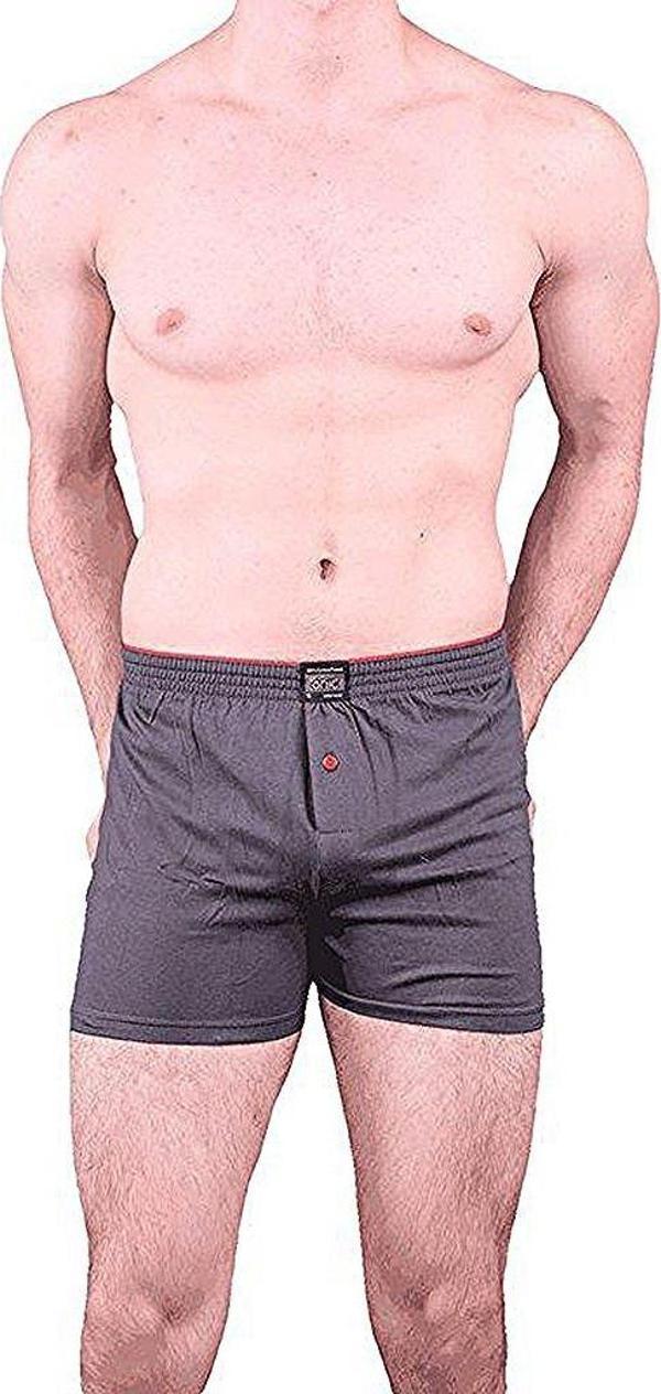 Anıt 1146 Erkek Düğmeli Boxer 3'Lü - Image 1