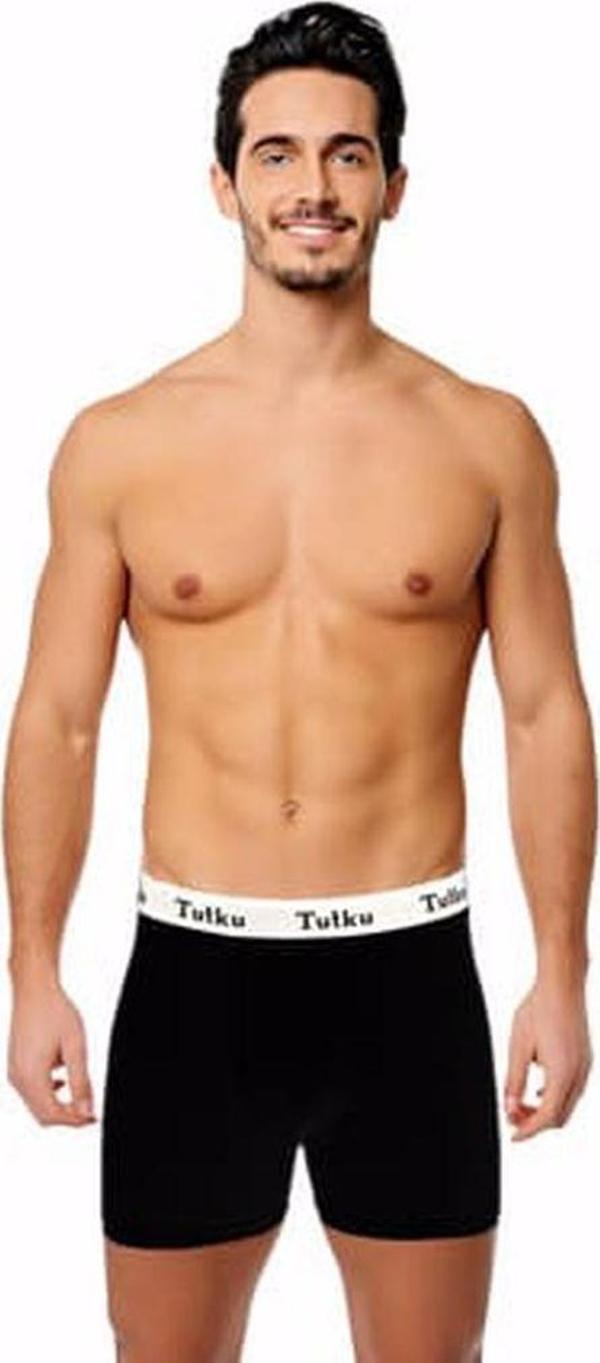 3 Adet Tutku Erkek Elastan Spor Boxer - Image 1