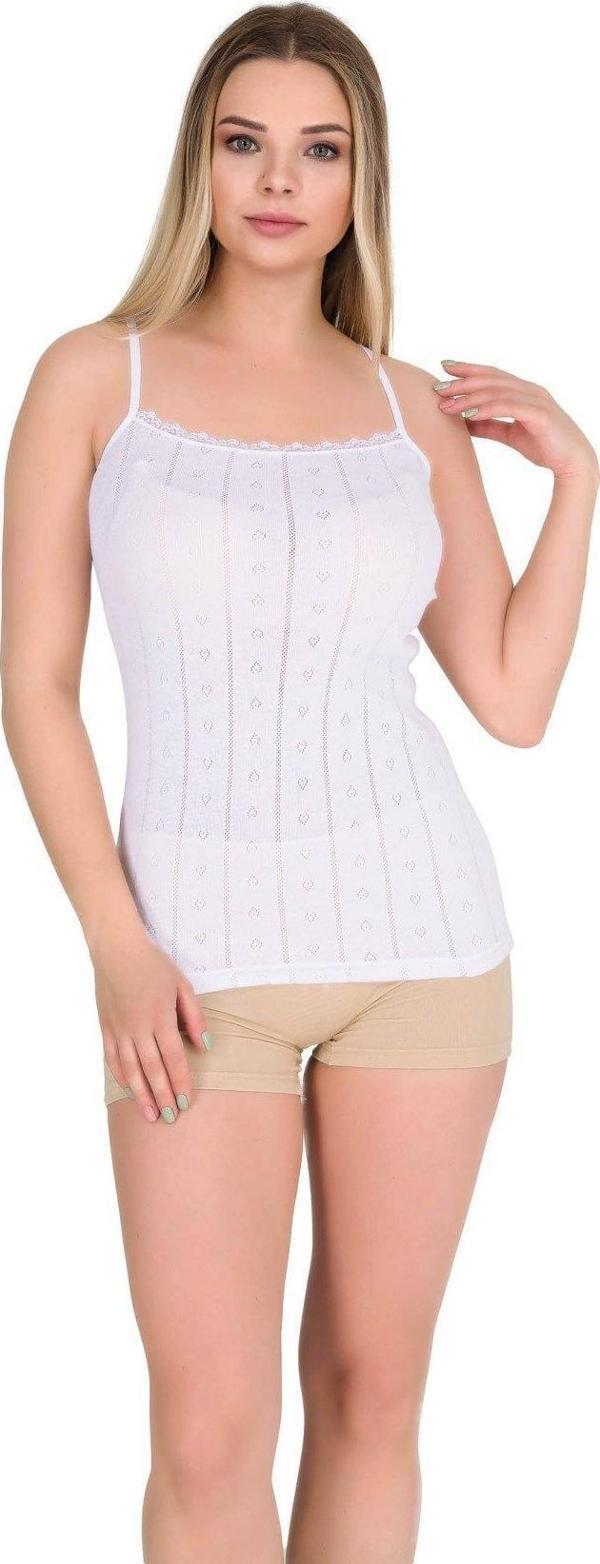 Berrak Kadın İnce Askılı Atlet 8050 - 6 Adet - Image 1