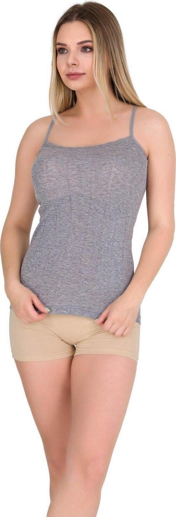 Berrak Kadın İnce Askılı Atlet 8050 - 6 Adet - Image 1