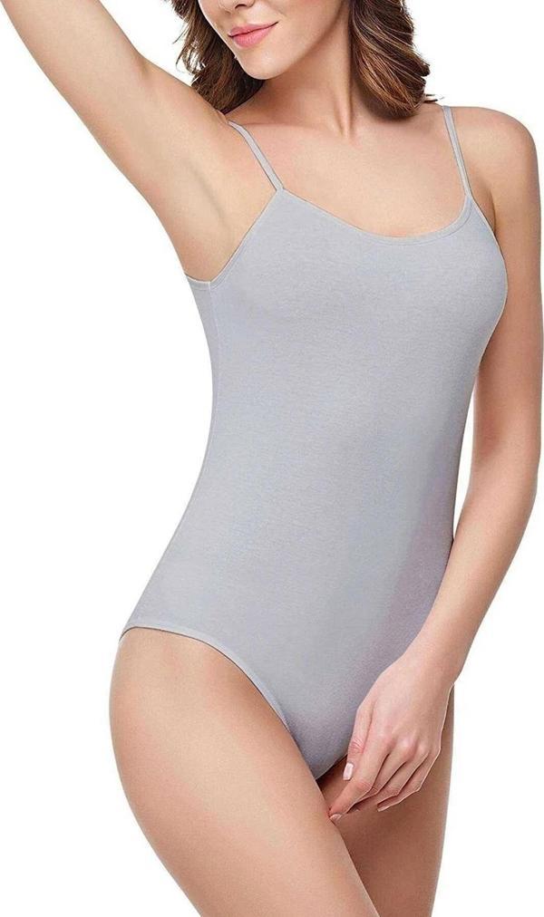 Seher Yıldızı Kadın Elastan İp Askılı Kancalı Bady 066 - 2 Adet - Image 1