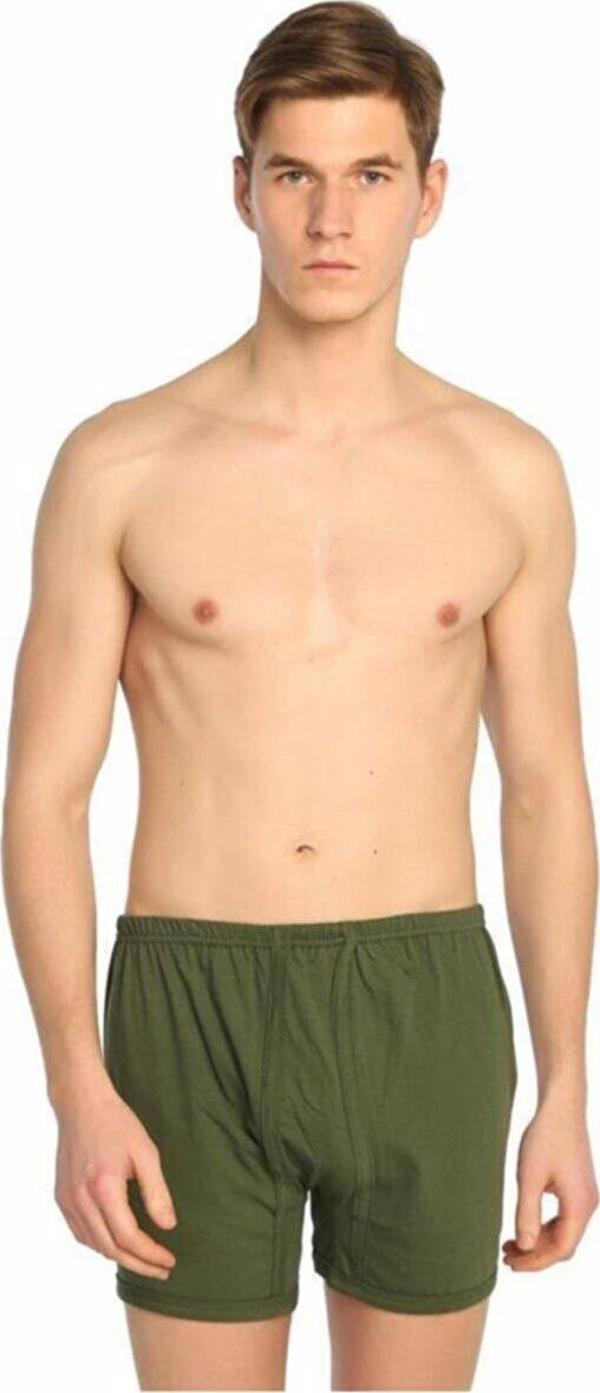 Seher Yıldızı Erkek Renkli Paçalı Boxer Don - 12 Adet - Image 1