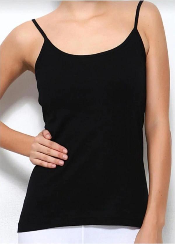 Yıldız Kadın Süper İnce İp Askılı Modal Atlet 2245 - 6 Adet - Image 1