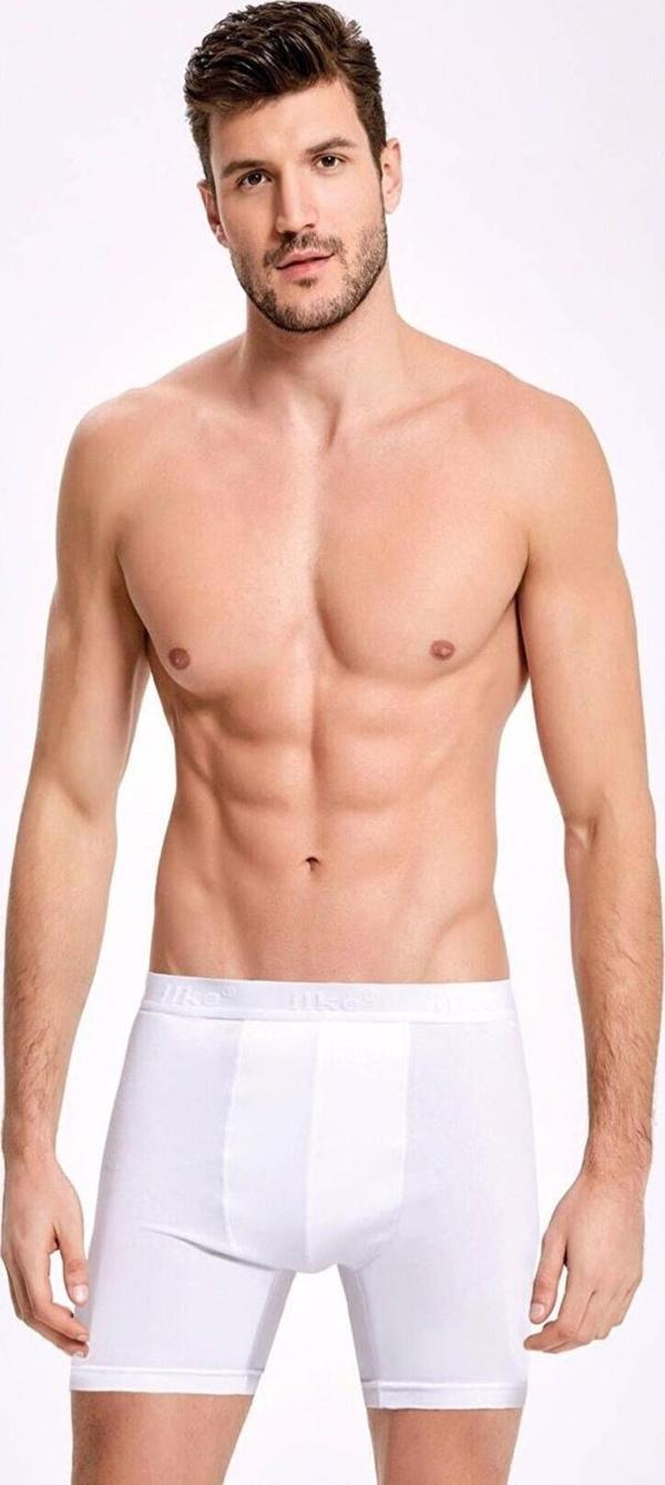İlke Erkek Uzun Likralı Boxer 005 - 3 Adet - Image 1
