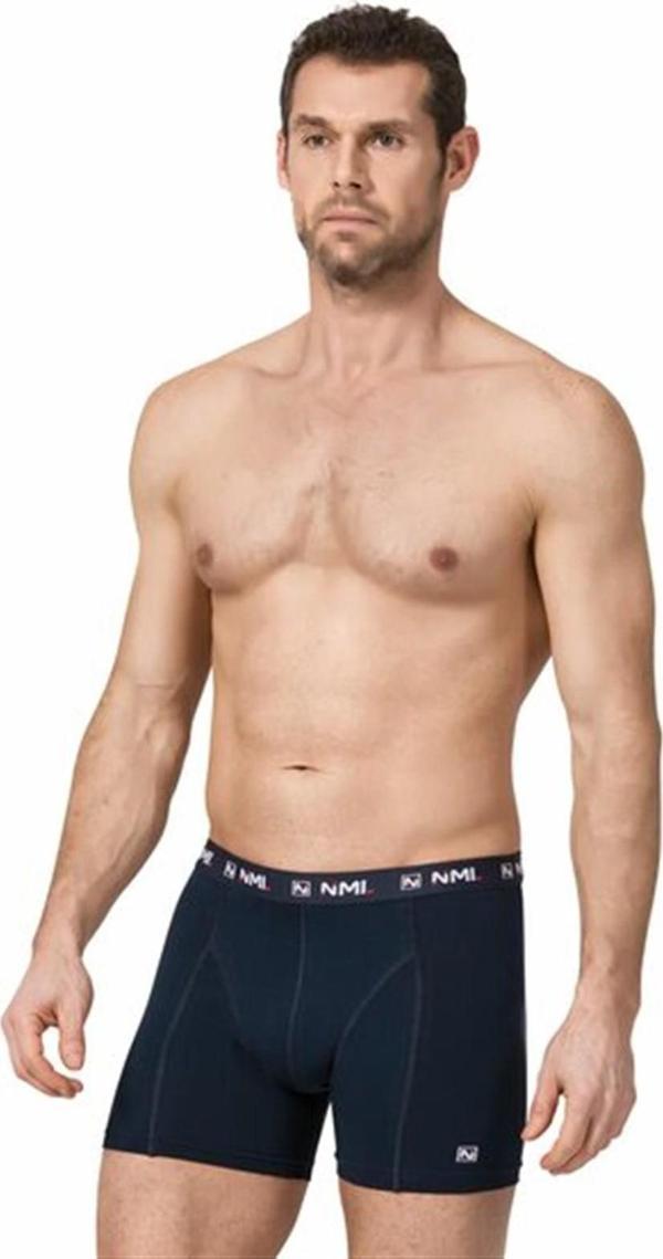 Namaldi Erkek Pamuk'lu Likralı Boxer 1135 - 3 Adet - Image 1