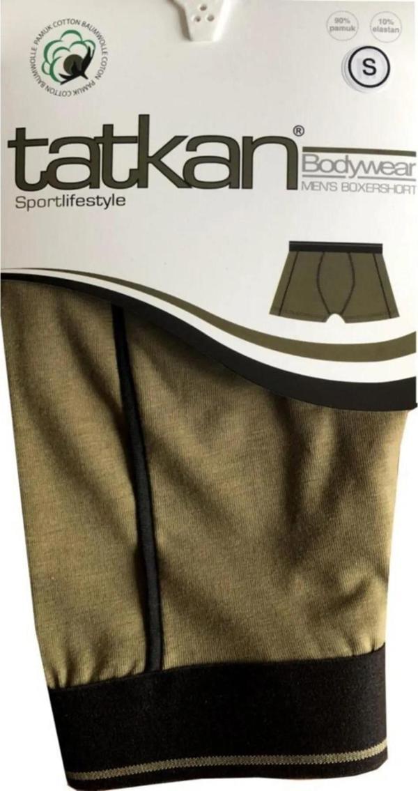 Tatkan Erkek Penye Biyeli Boxer - 3 Adet - Image 1