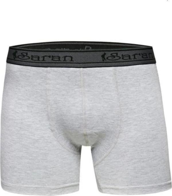 Saran Erkek Likralı Pamuklu Boxer 3103 - 12 Adet - Image 1