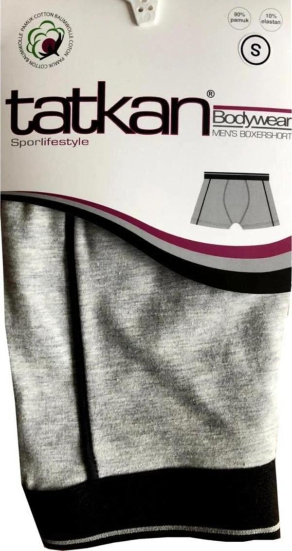 Tatkan Erkek Penye Biyeli Boxer - 6 Adet - Image 1