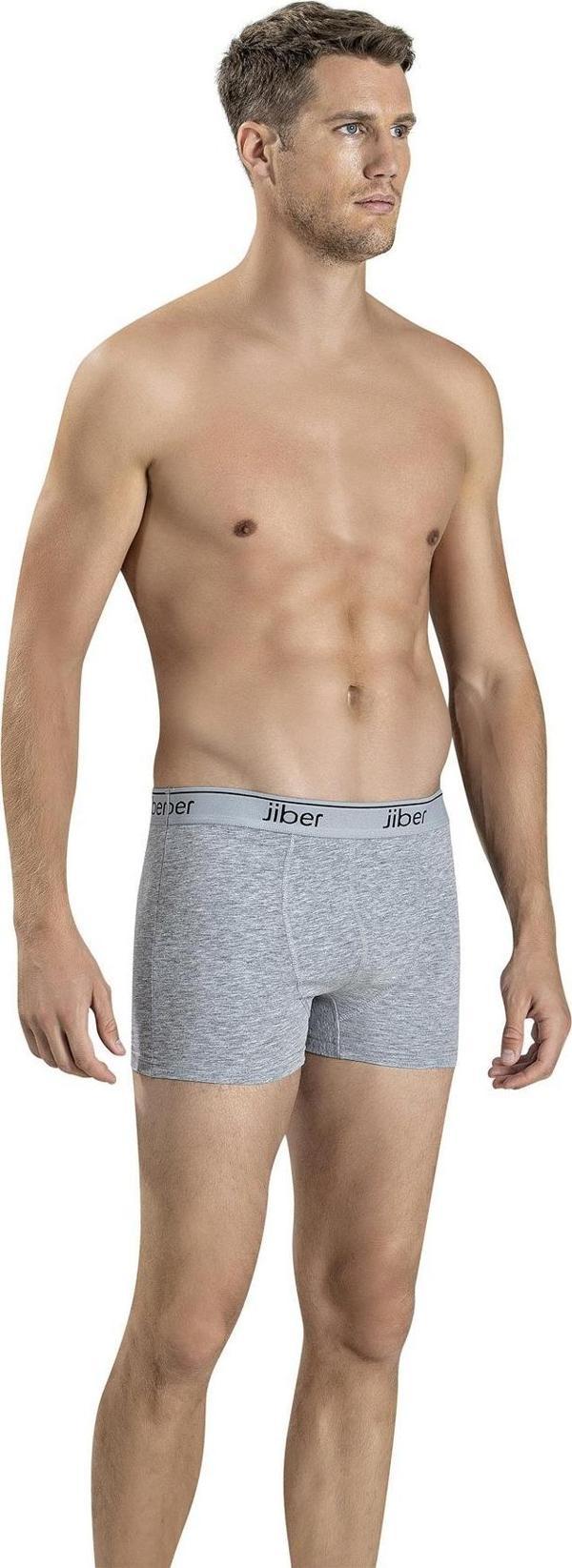 Jiber Erkek Pamuklu Likralı Boxer 156 - 6 Adet  - Image 1
