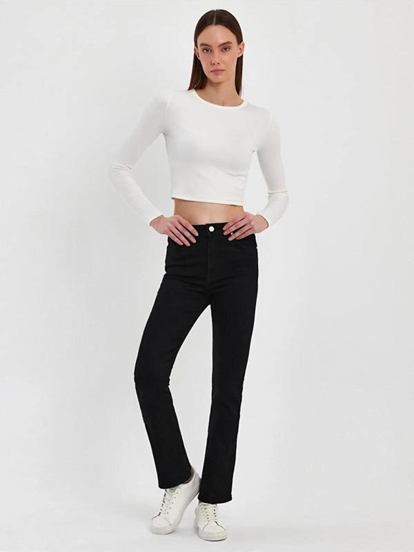 Ltb Jena Smart Black Wash Kadın Jean - Image 1