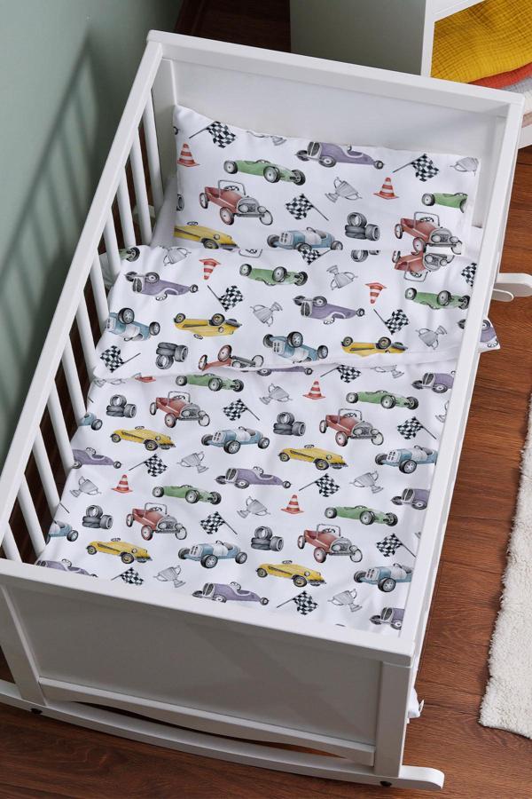 Organik Anne Yanı Nevresim Takımı (60x100) - Hızlı ve Eğlenceli - Image 1
