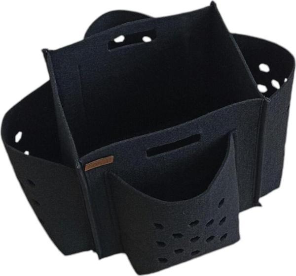 Next Craft Çamaşır / Oyuncak  Sepeti Organizer 5 Gözlü Çok Amaçlı 3Mm Keçe Çanta - Image 1