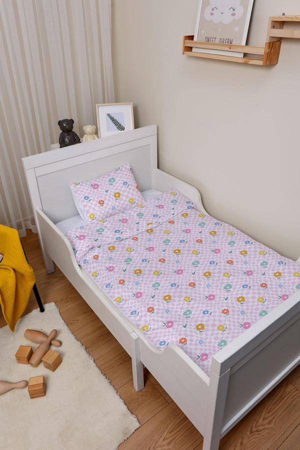 Organik Park Yatak Nevresim Takımı (80x120) - Bahar Dansı - Image 1