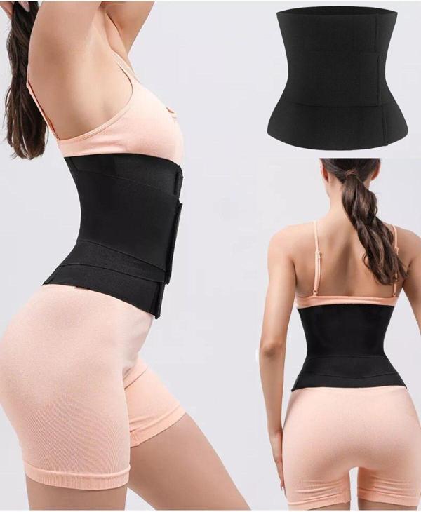 Wi-Fro Terletici Bel İnceltici Spor Korse Vücut Şekillendirici Sıkılaştırıcı Zayıflama Korsesi Unisex - Image 1