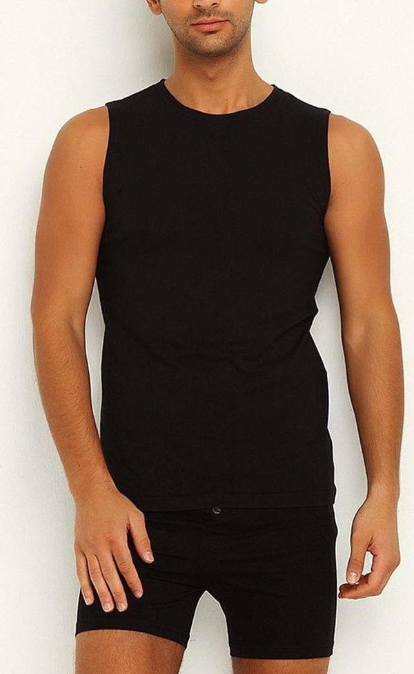 2 Adet Yıldız 75-76 Erkek Modal Sıfır Kol Atlet Renkli - Image 1