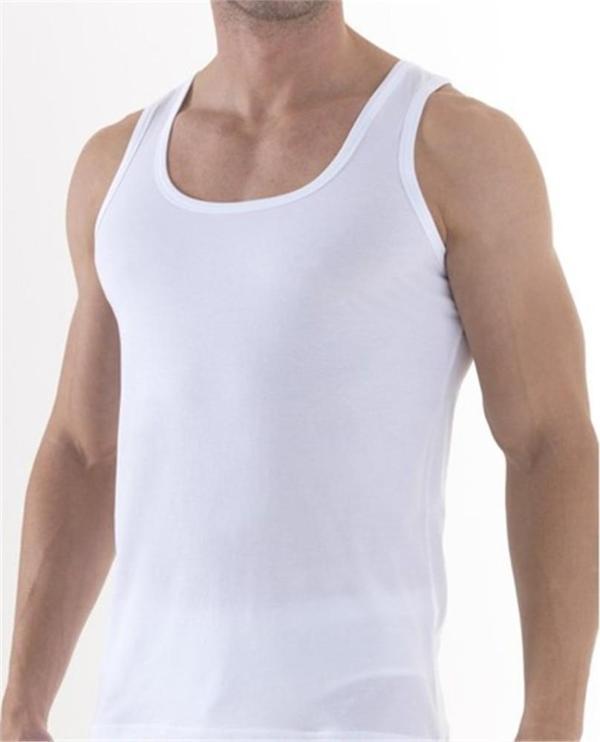 3'Lü Yıldız 120 - 121 Erkek Süper İnce Yazlık Atlet Büyük Beden - Image 1