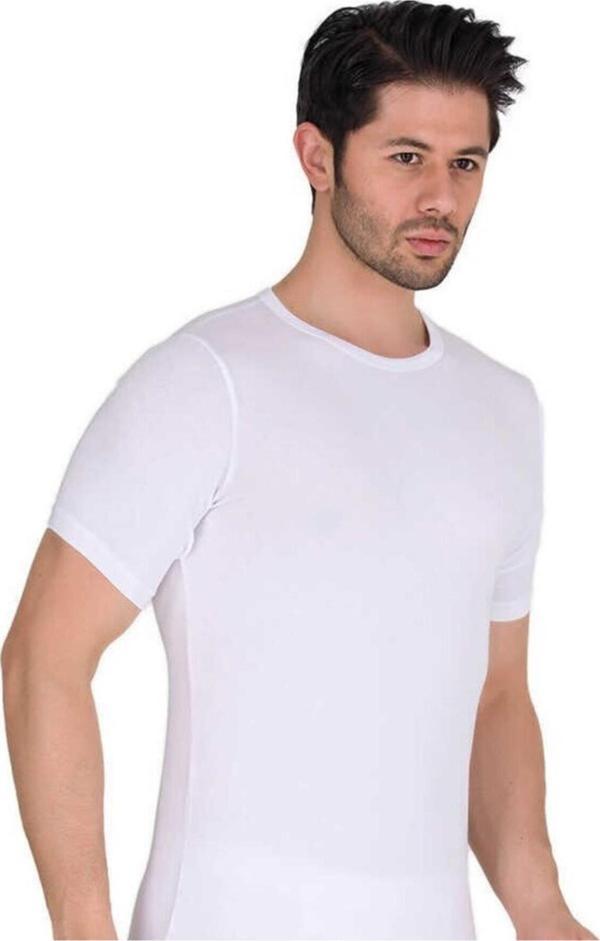 Berrak Erkek Modal 0 Yaka Likralı Atlet 1038 - 1 Adet - Image 1