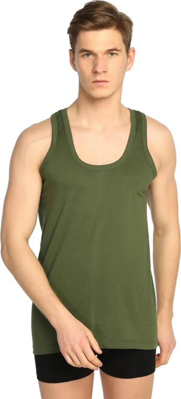 Seher Yıldızı Erkek Renkli Askılı Atlet 001 - 6 Adet - Image 1