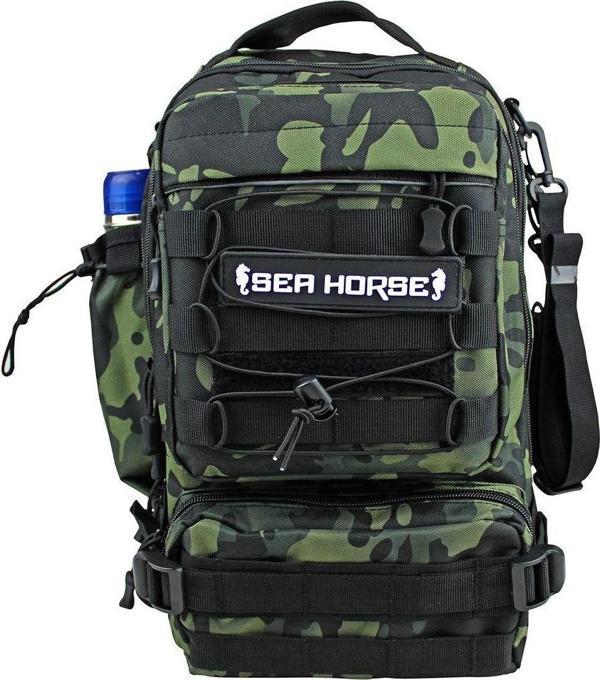 Sea Horse Explorer&Back Pack Spin Çanta Camo Green - Image 1