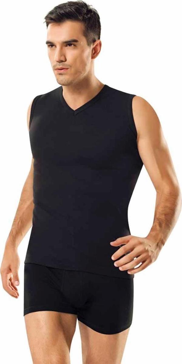 Namaldı Erkek Ribana V Yaka Spor Fanila 3'Lü Paket - 118 - Image 1