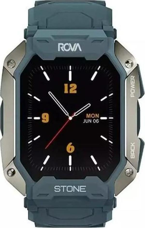 Rova Stone Akıllı Saat Mavi - Image 1