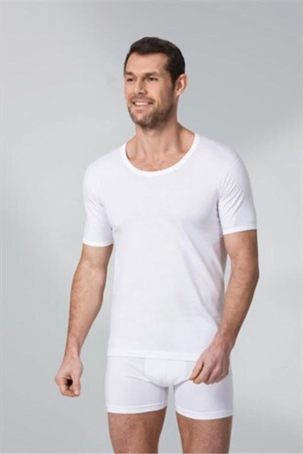 Namaldi Erkek Bisiklet Yaka Penye Fanila 3'Lü Paket - 103   - Image 1