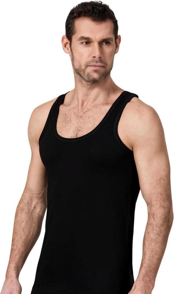 Namaldi Erkek Modal Klasik Likralı Kutulu Atlet 190 - 6 Adet - Image 1