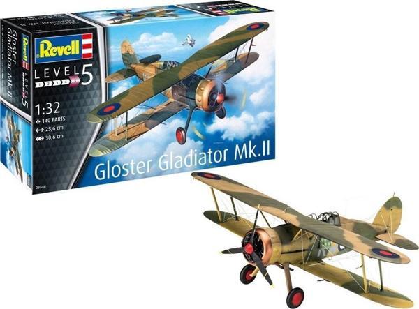 Revell Maket Model Kit Gloster Gladiator Mkıı 03846 - Image 1