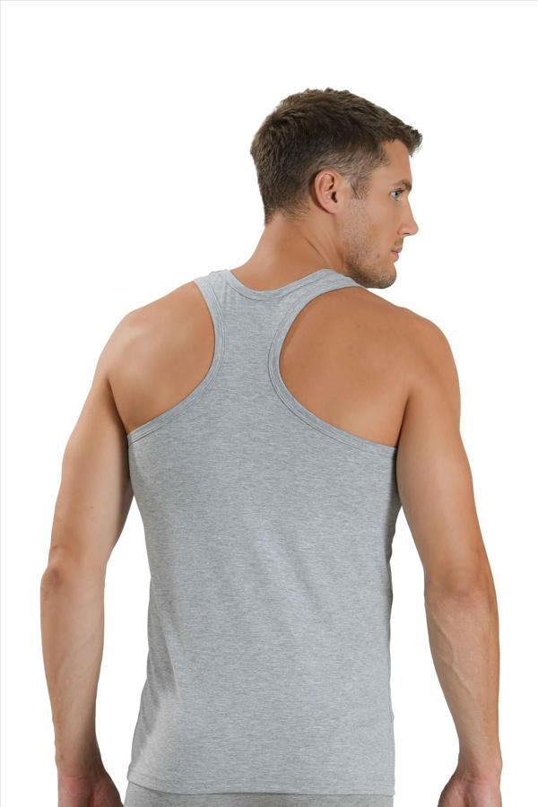 Jiber Erkek Sporcu Rambo Renkli Askılı Atlet 113 - 12 Adet - Image 1