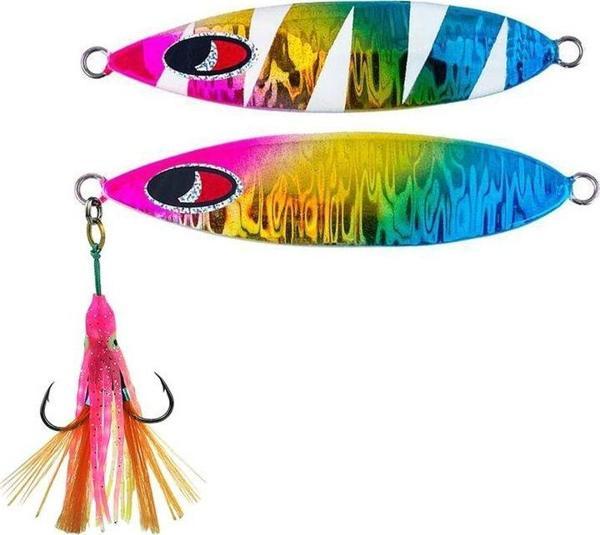 Noeby 1005n 80mm 60g Nj006 Glow Rainbow Slow Jig - Image 1