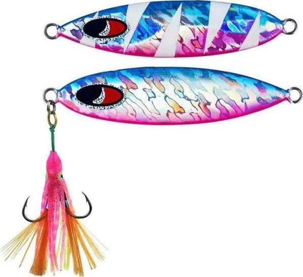 Noeby 1005n 100mm 120g Nj007 Bluepinkglow Slow Jig - Image 1