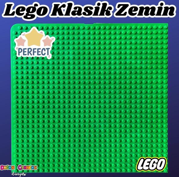 Doğan Oyuncak Dünyas Yeşil Creative Blok Klasik Zemin - Lego Uyumlu Zemin Parça - Yer Puzzle Lego - Image 1