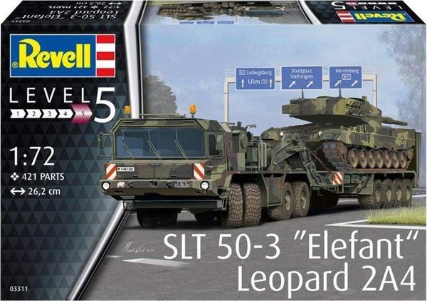 Revell Maket Slt Elefant-Leopard 03311 - Image 1