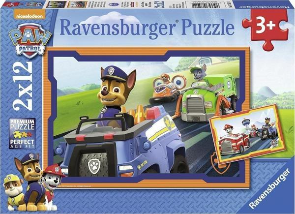 Ravensburger 2x12 Parçalı Puzzle Paw Patrol im Einsatz-075911 - Image 1