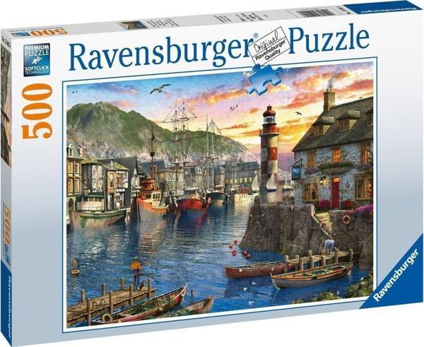 Ravensburger 500 Parça Puzzle Limanda Sabah 150458 - Image 1