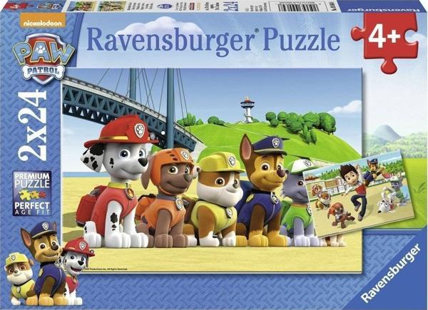 Ravensburger 090647 Paw Patrol Puzzle (2 x 24 Parça) - Image 1