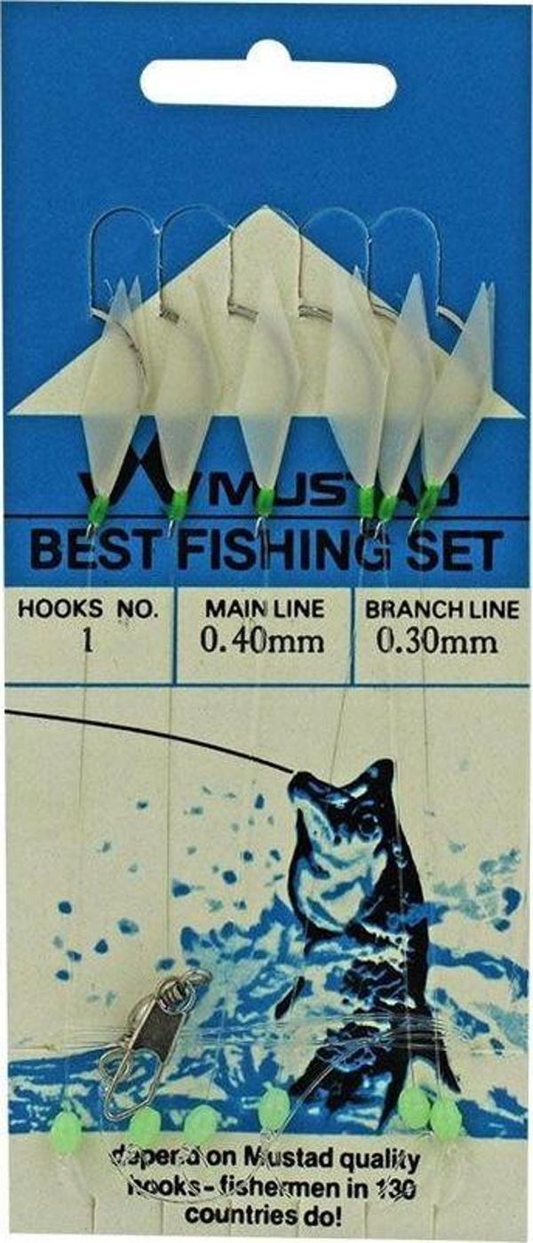 Mustad Best Fishing Set 0,40 0,30 Mm No:1 Çapari - Image 1