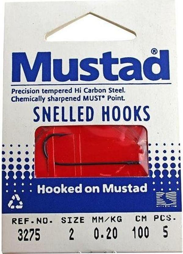Mustad 3275 100 Cm 0,20 Mm No:2 5 Li Paket - Image 1