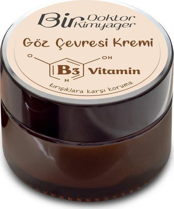 Bir Doktor Bir Kimyager Göz Çevresi Kremi (B3 Vitaminli) (30 mL) - Image 1