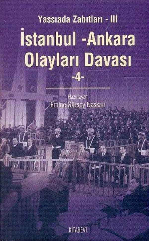 Yassıada Zabıtları 3 İstanbul - Ankara Olayları Davası (4 Cilt) - Kitabevi Yayınları - Image 1