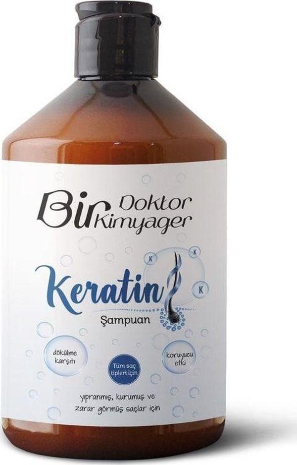 Bir Doktor Bir Kimyager Keratin Şampuan (500 mL) - Image 1