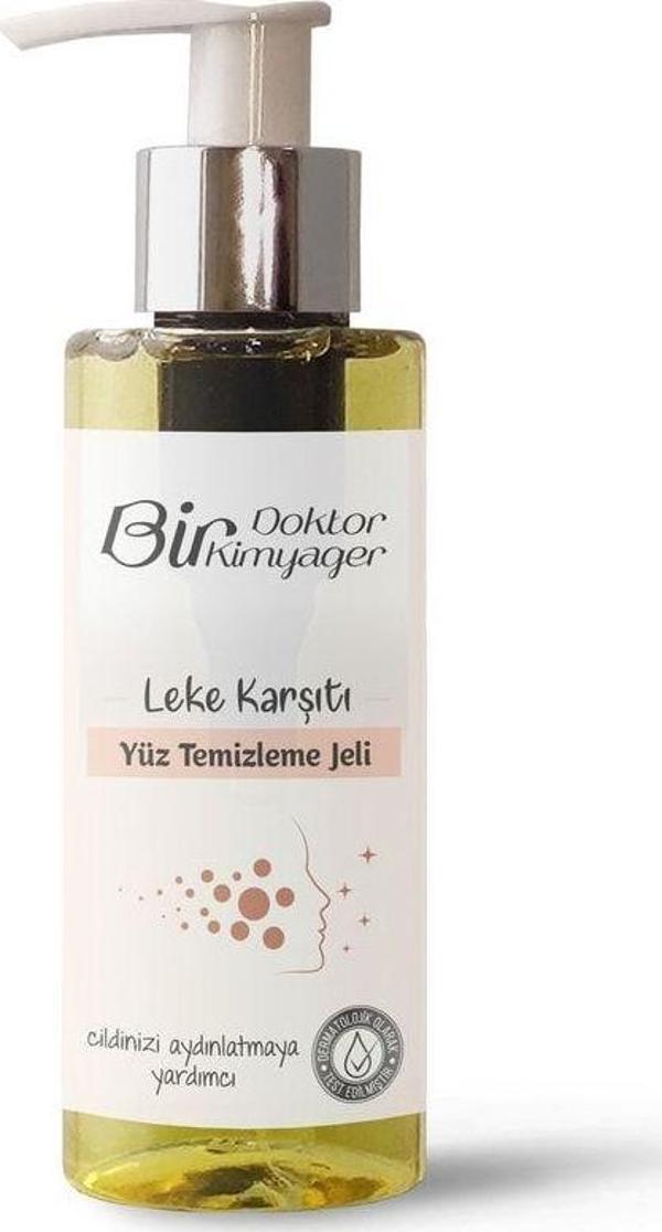 Bir Doktor Bir Kimyager Lekeli Ciltler için Yüz Temizleme Jeli (Fesleğen Yağlı) (100 mL) - Image 1