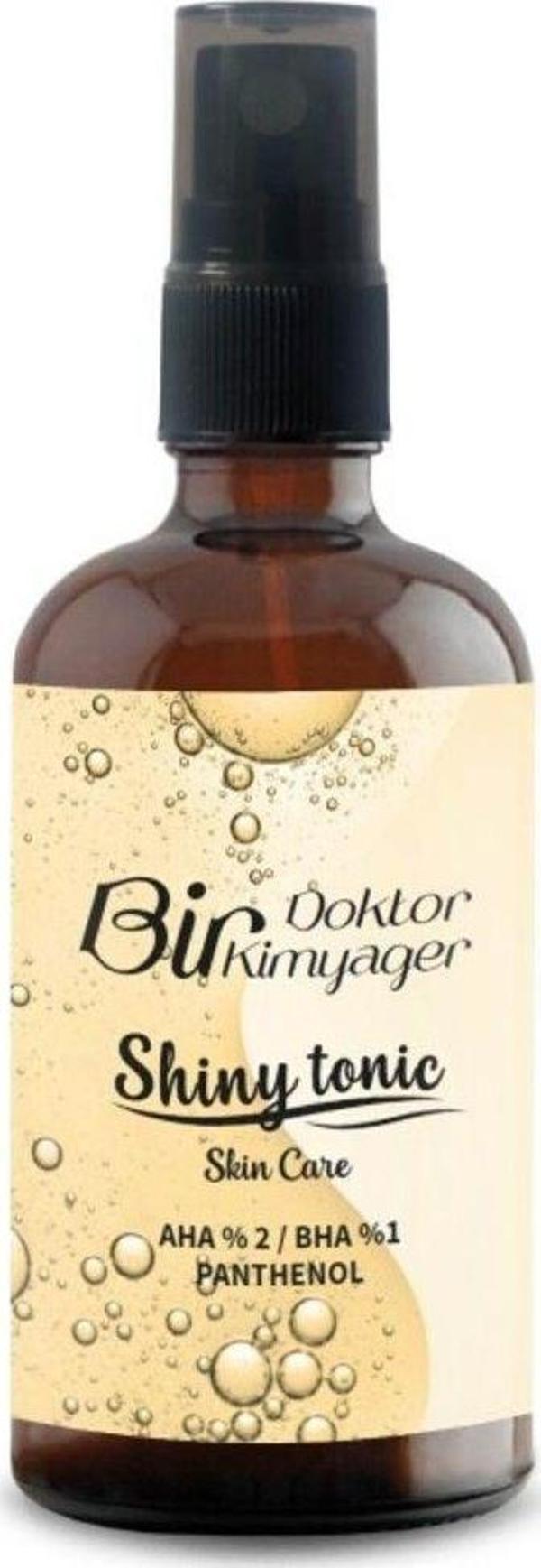 Bir Doktor Bir Kimyager Shiny Tonic (Akneli Ve Siyah Noktalı Ciltler İçin %2 Aha %1 Bha) (100 Ml) - Image 1