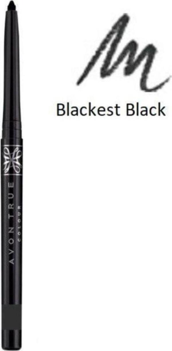 Avon True Colour Glimmerstick Eyeliner Blackest Black Goz123 - Image 1
