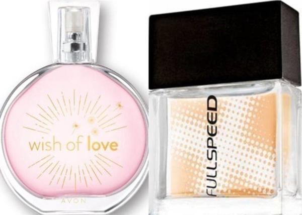 Avon Wish Of Love 50 Ml Kadın Edt+ Fullspeed 30 Ml Erkek Edt - Image 1