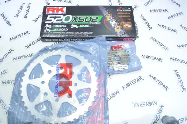 486-304-KLO RK HONDA CBR 250R 2014-2018 ZİNCİR DİŞLİ SETİ - Image 1