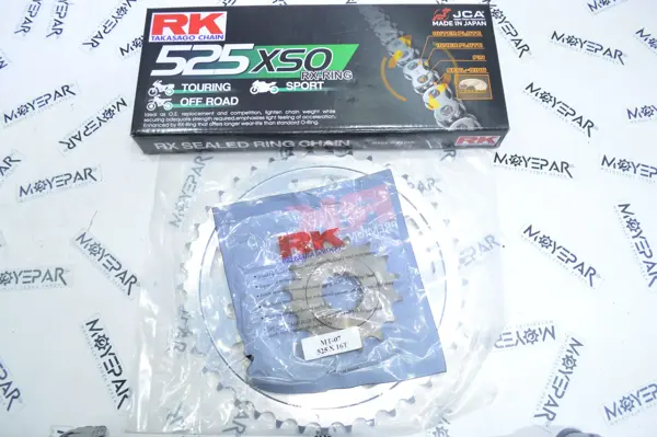 486-228 RK YAMAHA YZF-R1 M ZİNCİR DİŞLİ SETİ - Image 1