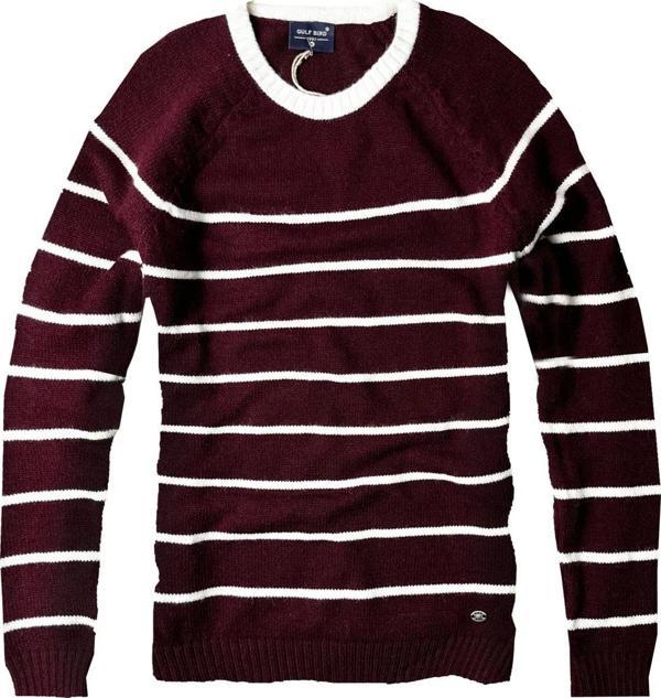 Gulf Bird Luxry Bisiklet Yaka Yün Erkek Kazak - Image 1