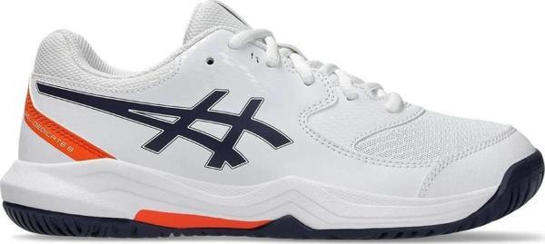 Asics Gel Dedicate 8 GS Beyaz Çocuk Tenis Ayakkabısı - Image 1