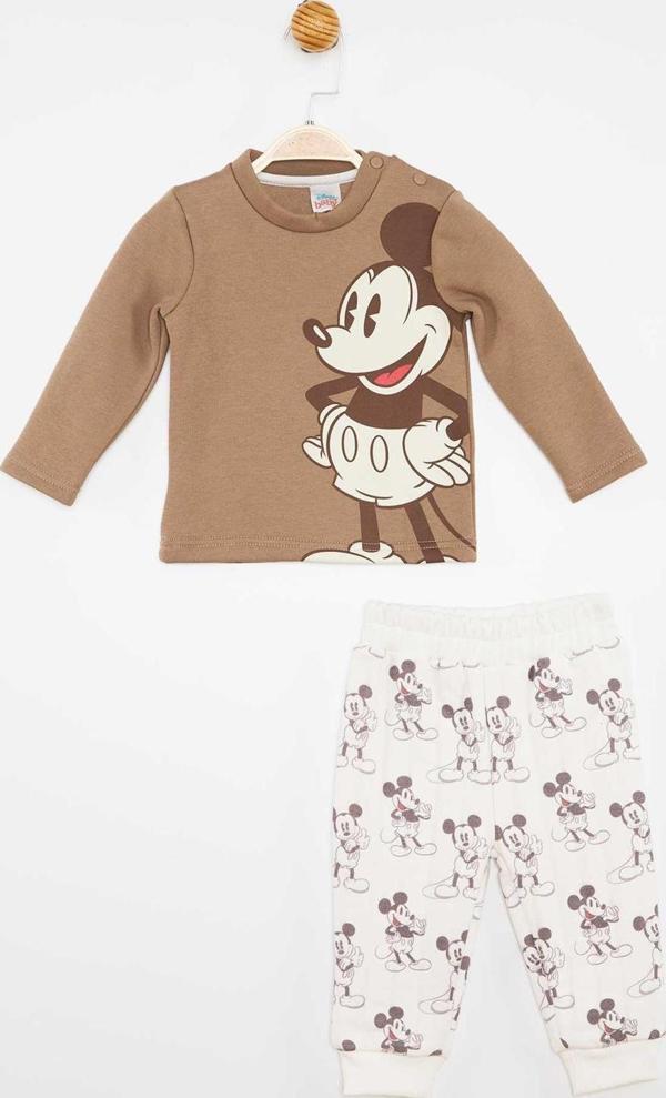 Mickey Mouse Lisanslı Erkek Bebek 2'li Takım 21142 - Image 1